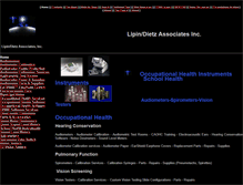 Tablet Screenshot of lipindietz.com